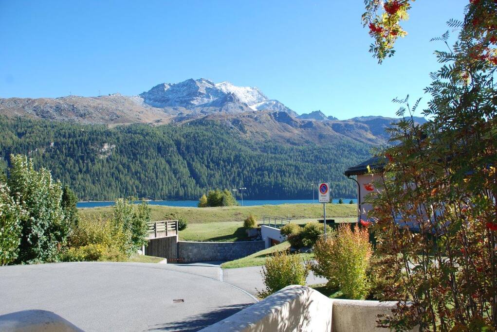 SILVAPLANA GARDEN, AMAZING VIEW, LAKE, MOUNTAINS Apartments for Rent in Silvaplana