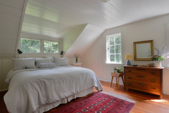 Upstairs Bedroom #2 with king bed.