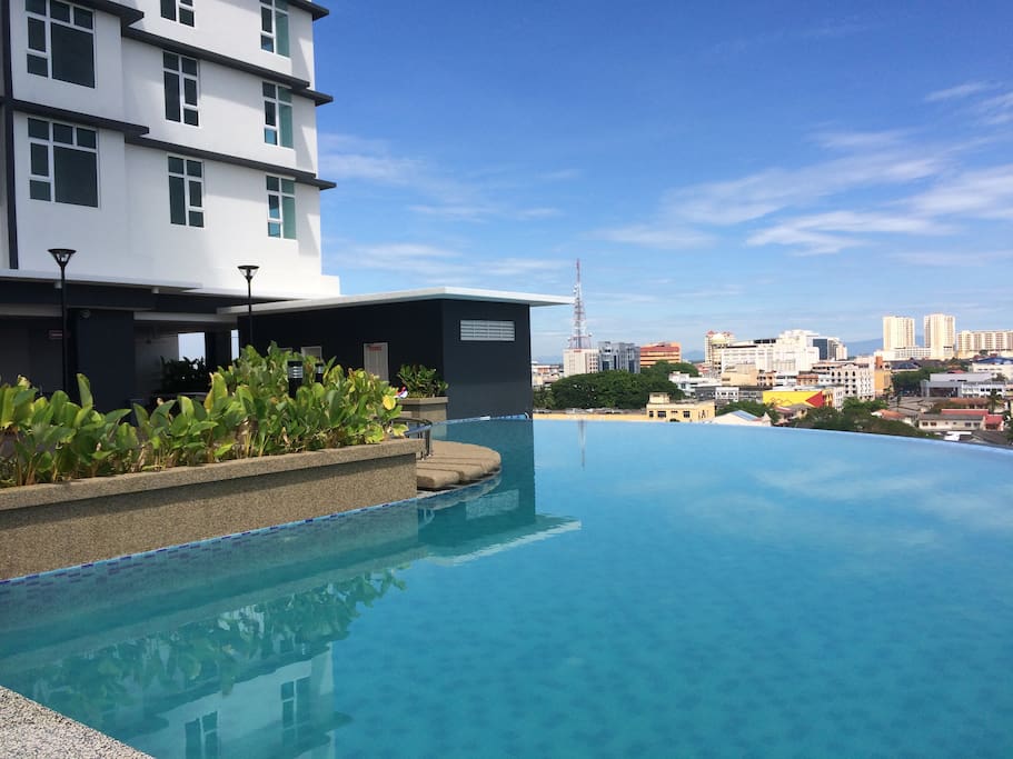 Infinity Swimming Pool with Playground