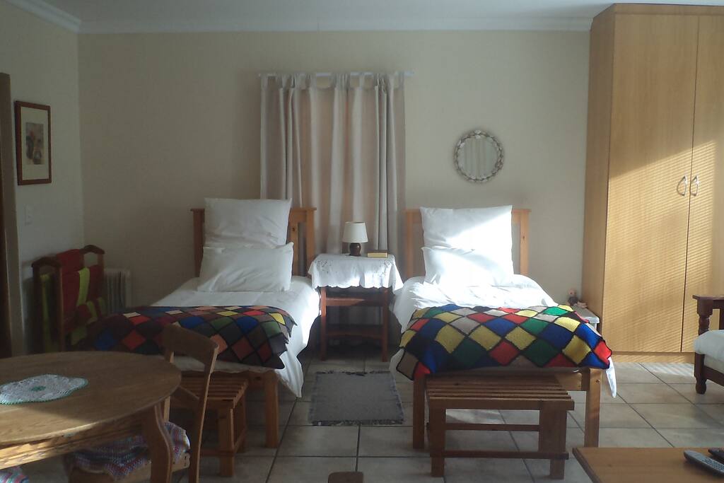 Twin beds