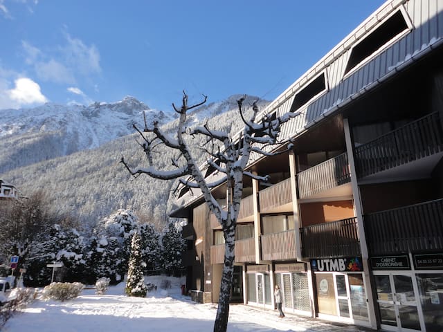 Centre Chamonix au pied des remontées mécaniques