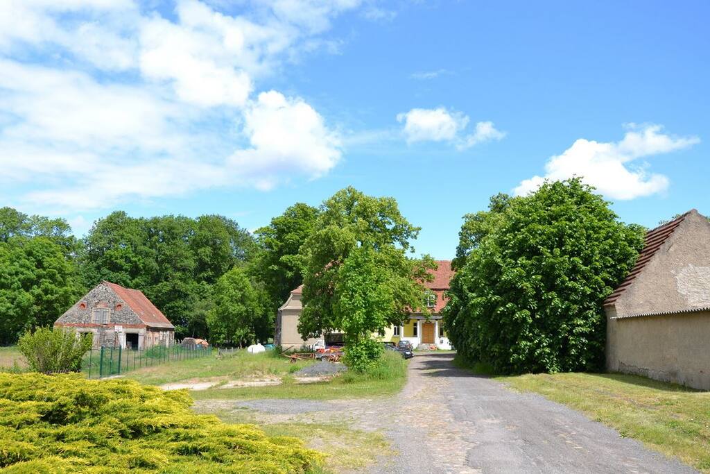 Gutshaus Frehne Zufahrt
