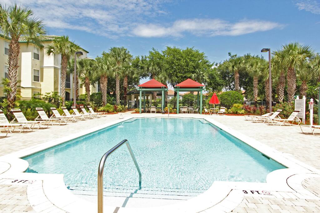 Summer Pool at Legacy Dunes - so close to our condo