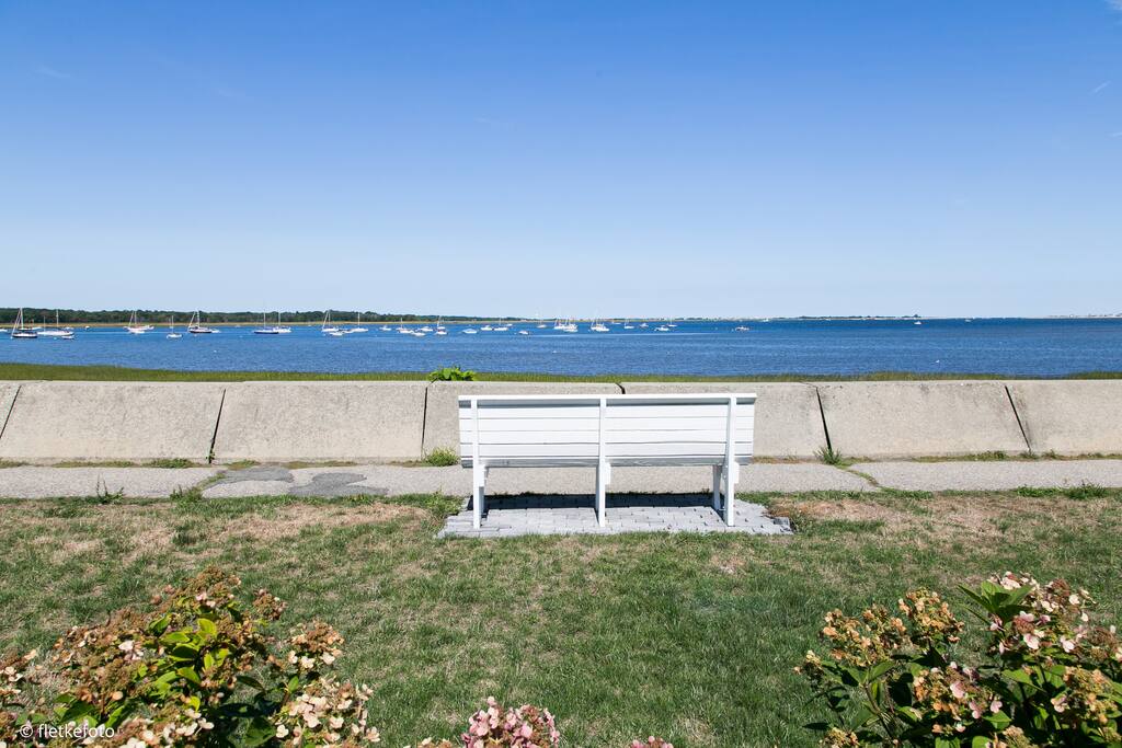 Bench on the river