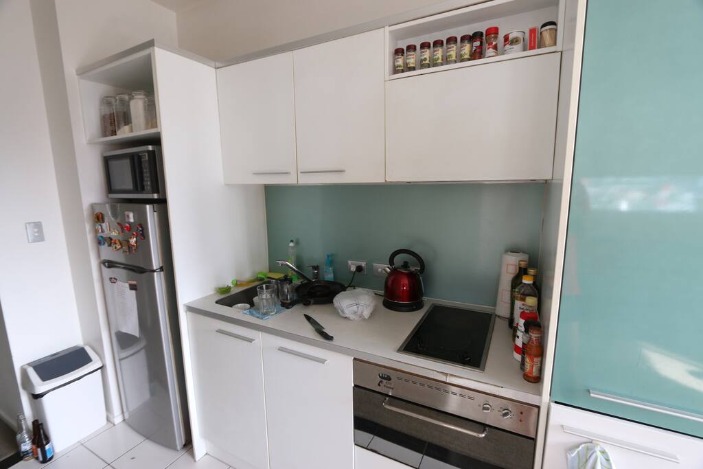 Full kitchen with everything you need. Just remember to keep it clean!