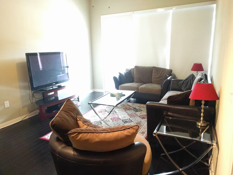 Plenty of seating in the living room