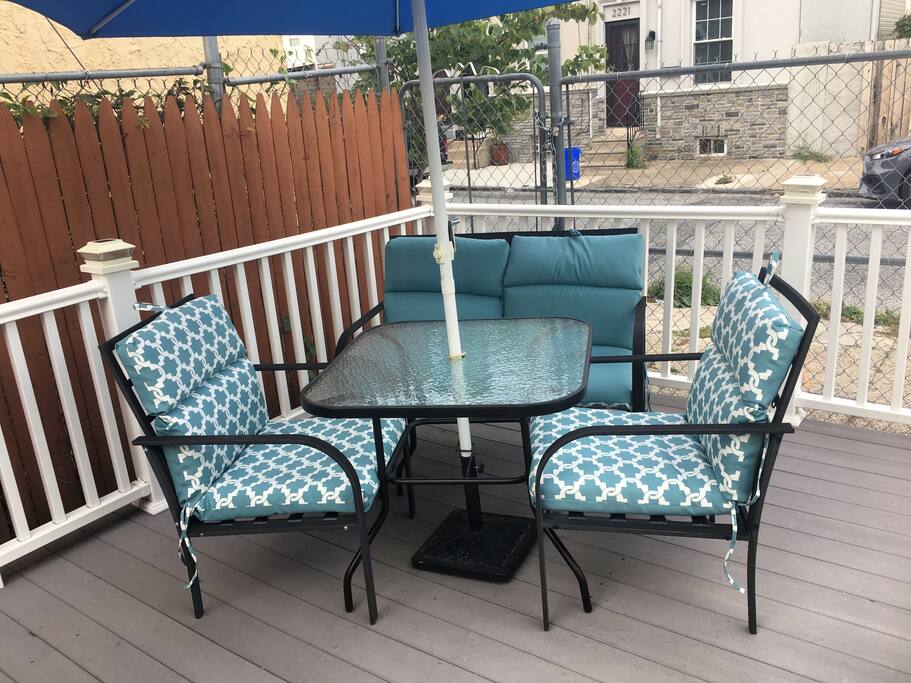 Out door deck - for relaxation