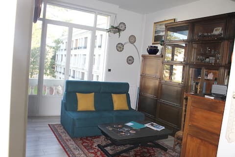 Top Airbnb: Golden Triangle: cozy 2-bedroom in L'Hermitage. in Le Touquet Paris Plage