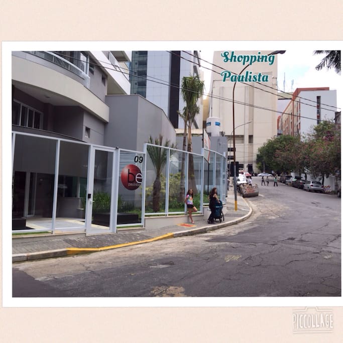 Shopping Paulista fica a 50 metros do condomínio.
