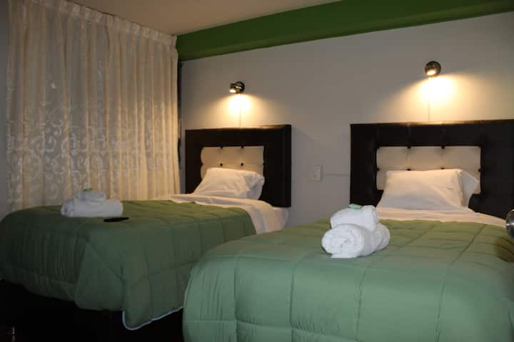 3 spálne s 2 lôžkami