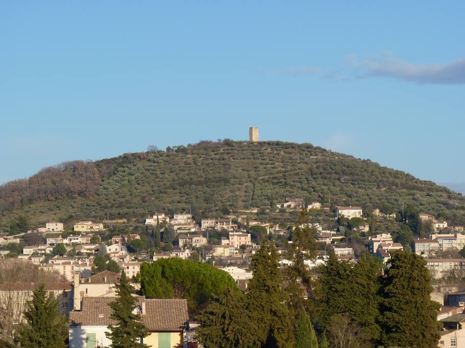 La vue sur Manosque