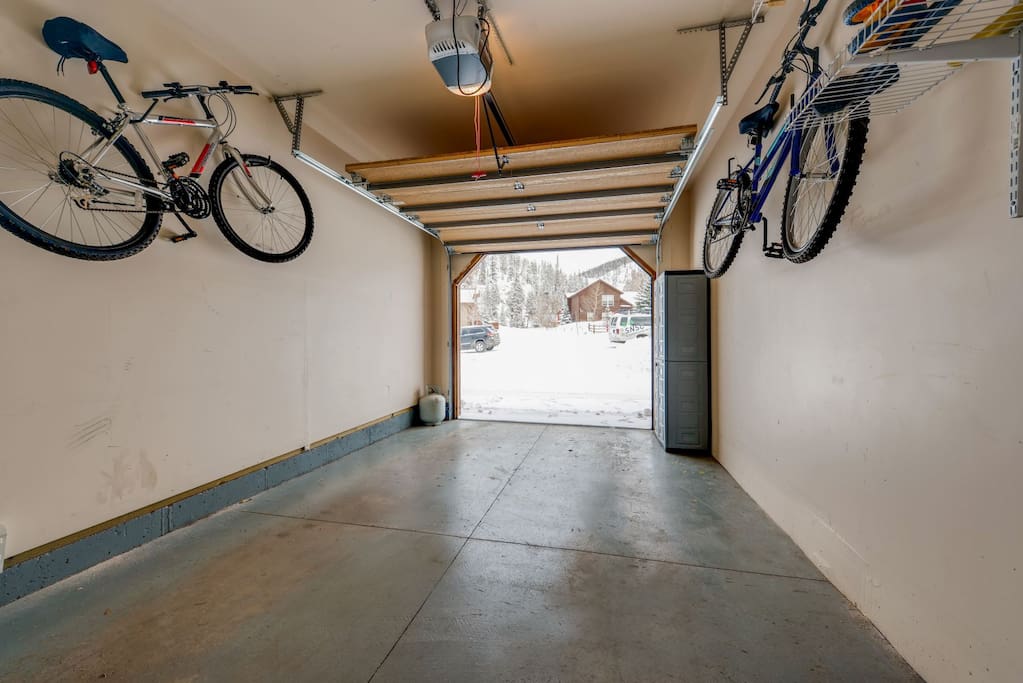 Garage access for one car