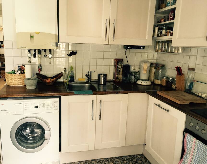 kitchen with all amenities