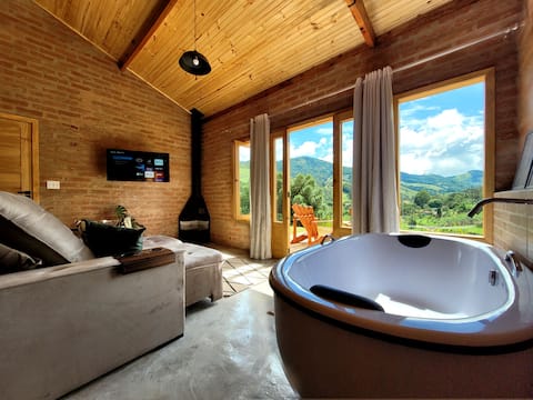 Top performing Airbnb: Vista D'Araucária Chalet • Privileged view in Paraisópolis