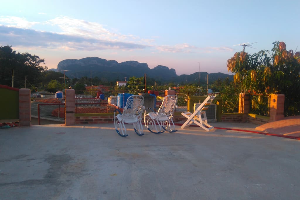 Esperando el Atardecer