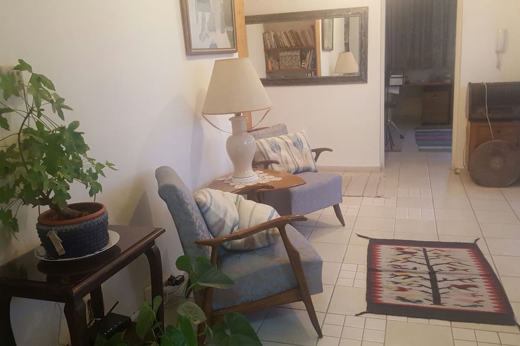 Living room where you can sit and relax
