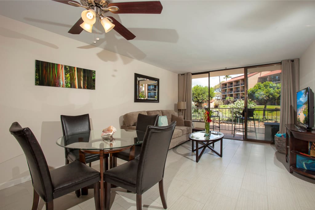 Dining and Living Room Area.