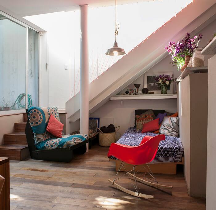 Downstairs/sitting area