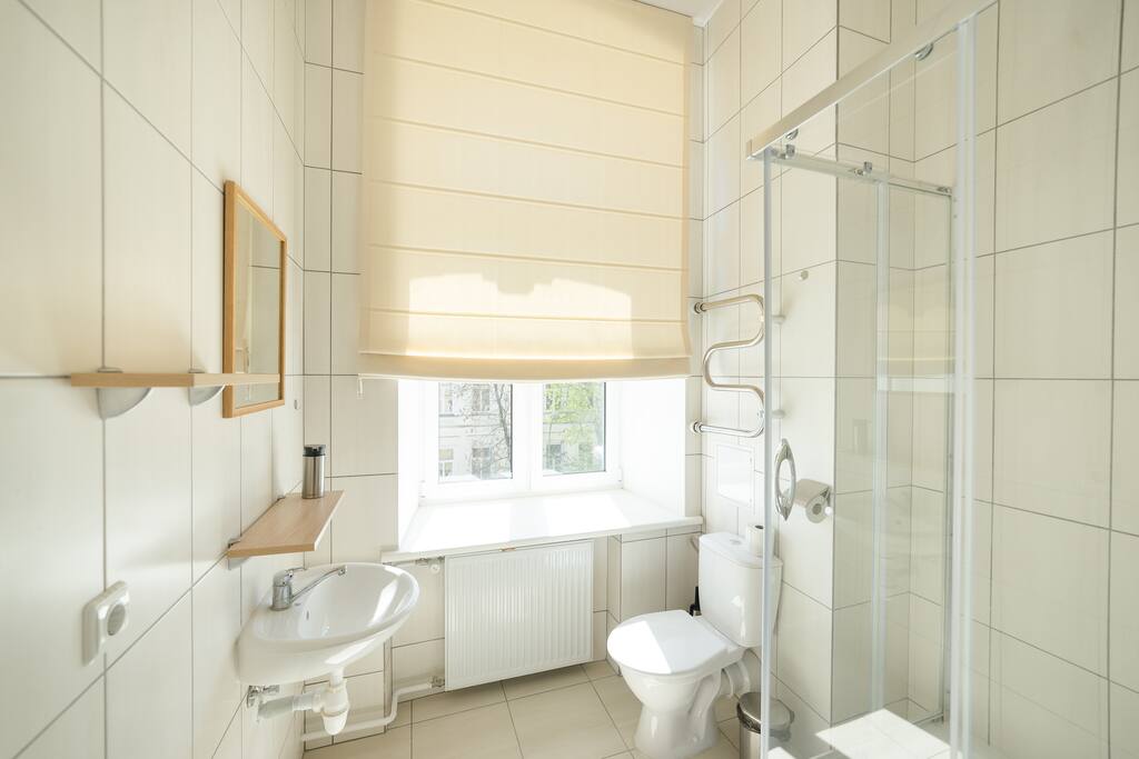 The shower room