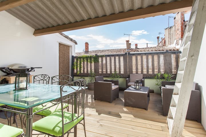 Amazing Penthouse in Marseillan!