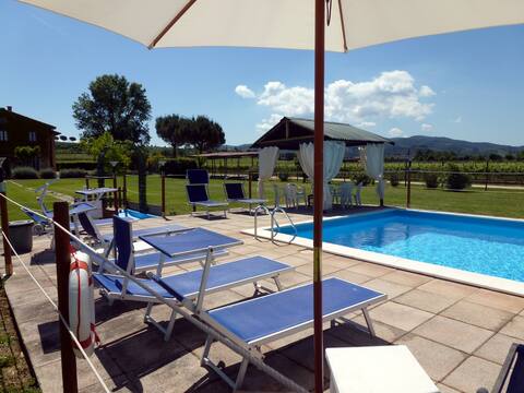 Apt. MELA with Pool at I MORI GELSI