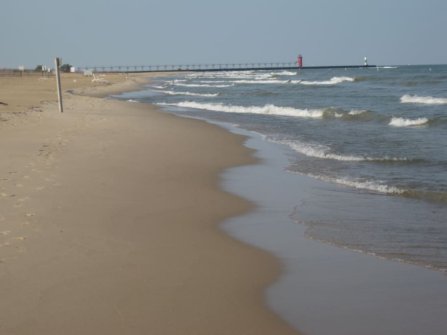 Lighthouse View from Private Beach