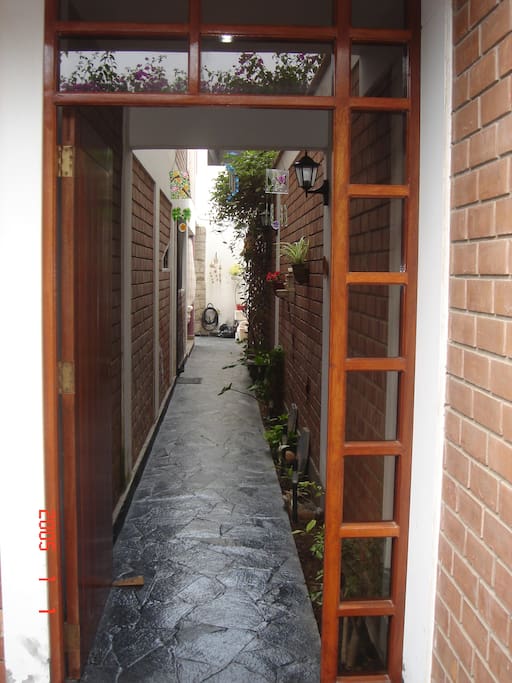 Entrance to penthouse