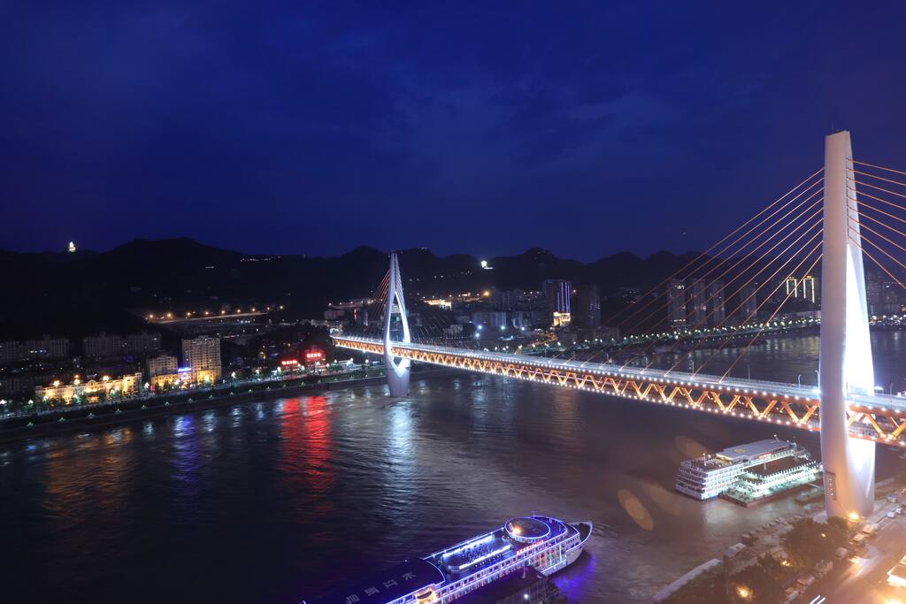 最美江景
