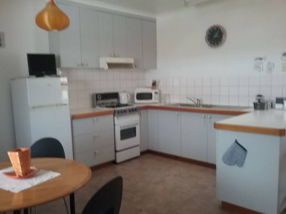 Kitchen and Dining area. Fully self contained.