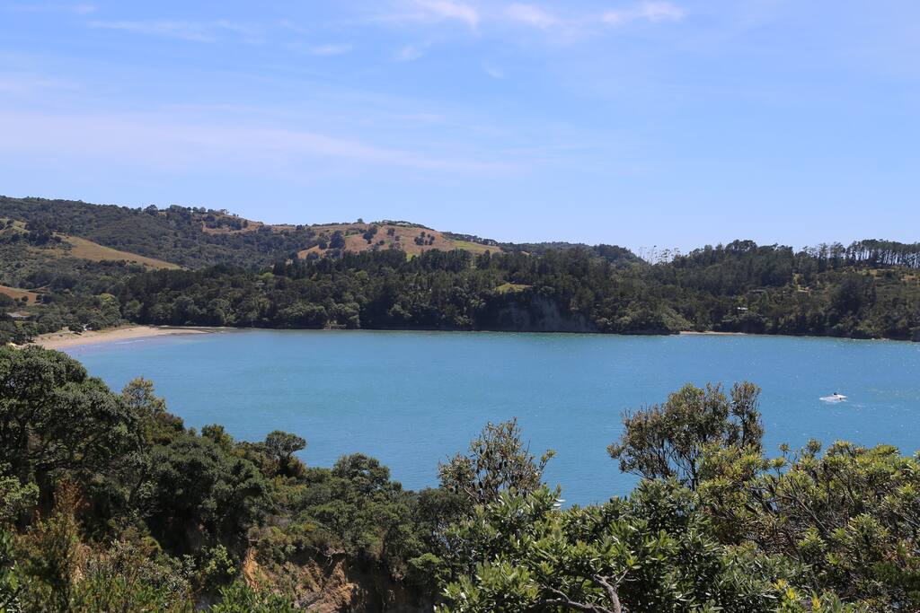 Viewing Hatfield beach from deck
