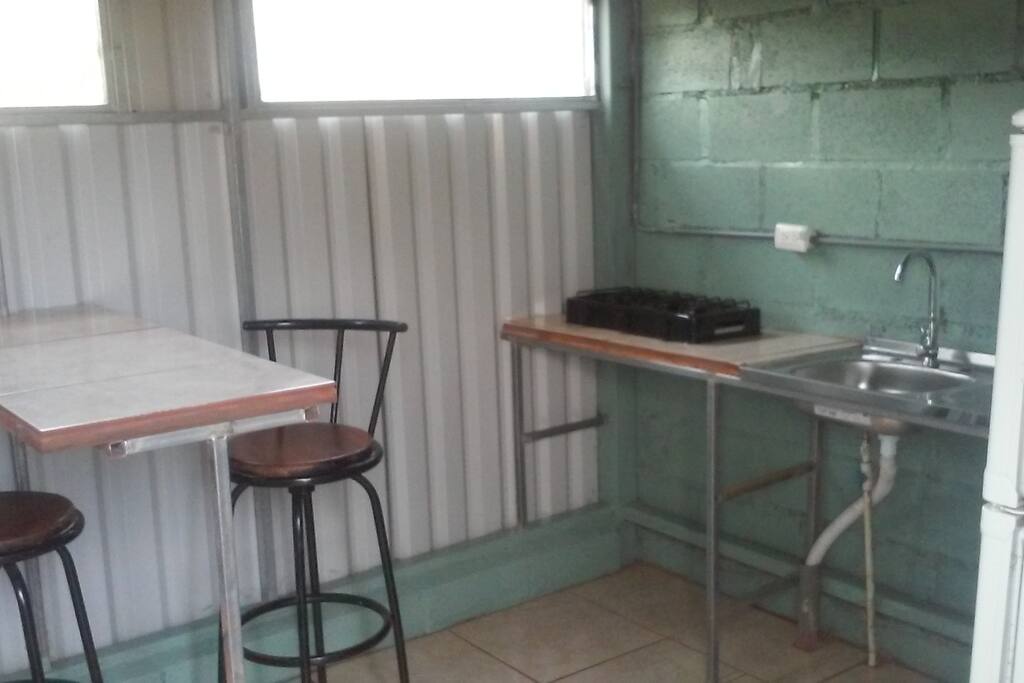 The kitchen