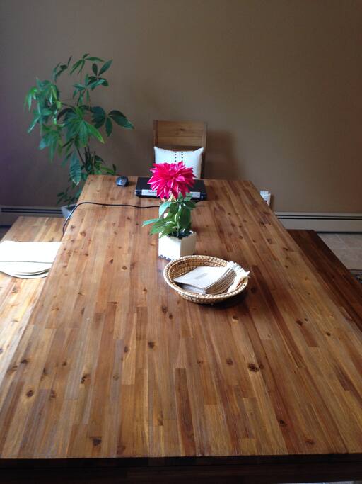Shared dining area