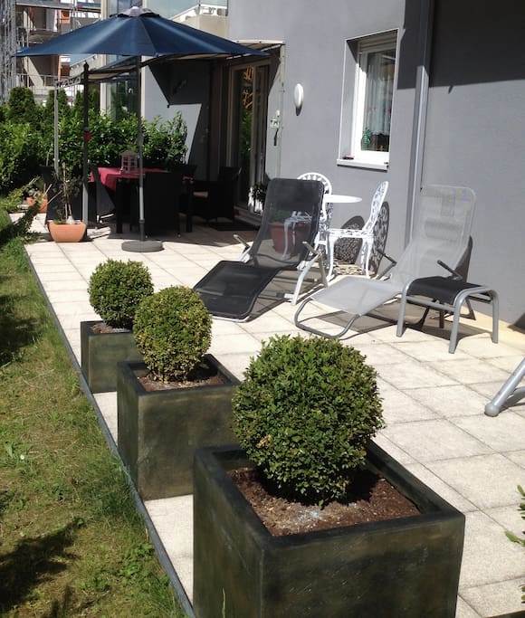 Terrasse de 80m2