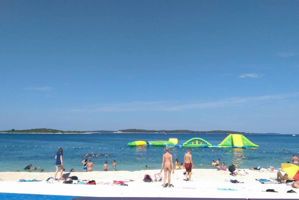 beach Puntizela in near