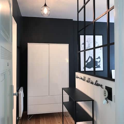 Top Airbnb: Berlin Friedrichshain Design Loft Wohnung + Garten in Friedrichshain