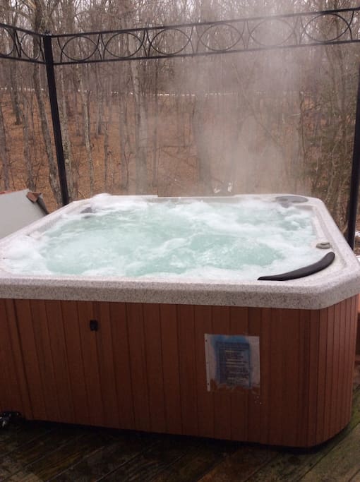 Hot tub, ahhhhh