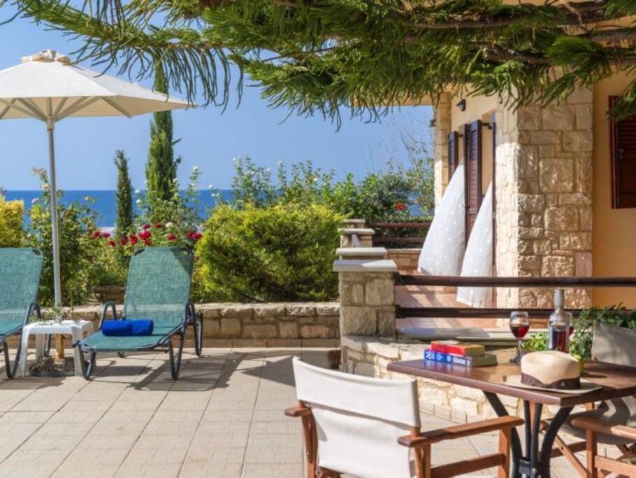 Outdoor relax area
