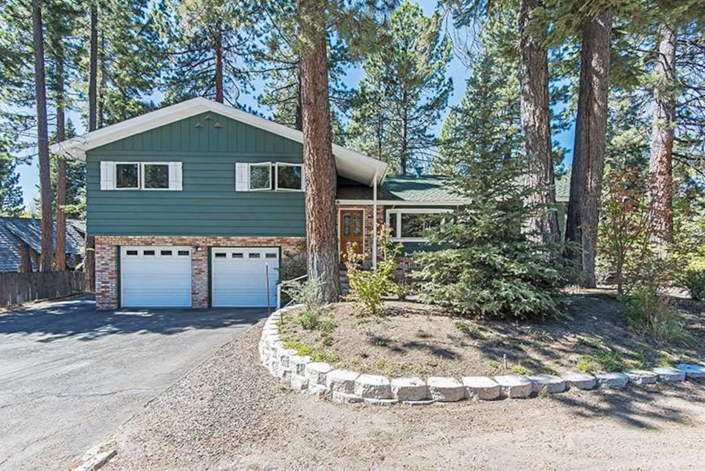 Front of Home - Dedicated one car parking for guests.
