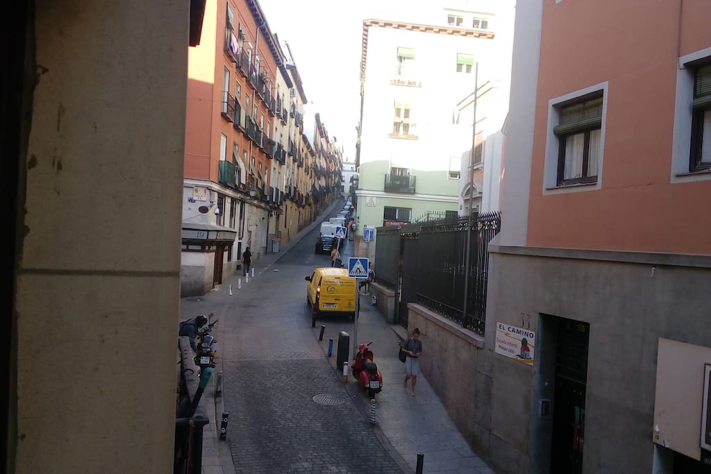 Street from balcony