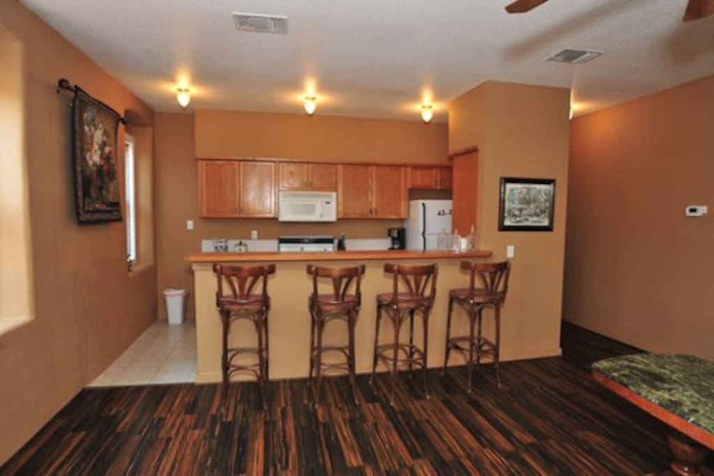 Bar seating for the kitchen