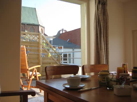 Oasis with a rooftop in Stralsund!