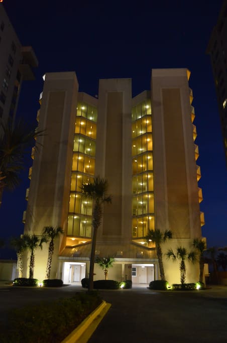 Front of building