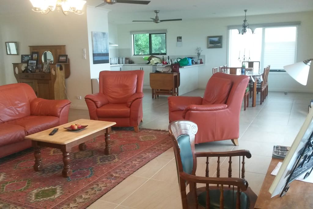 The lounge area is comfortable and classy.
