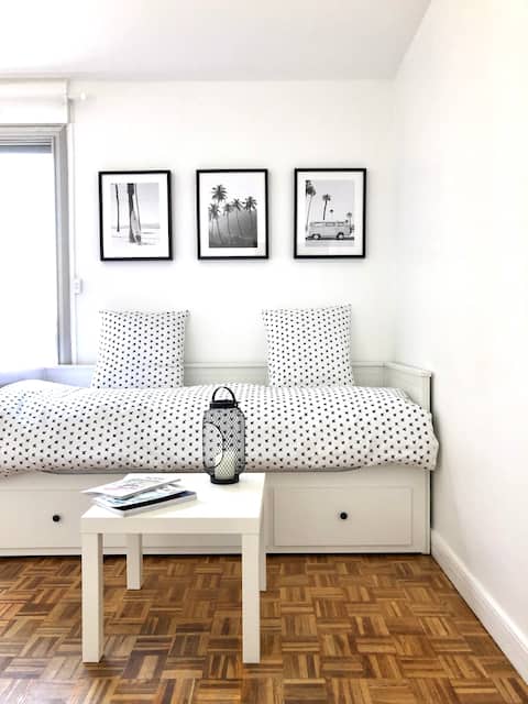 NEUF Cosy and design + breakfast, 5 min from PARIS