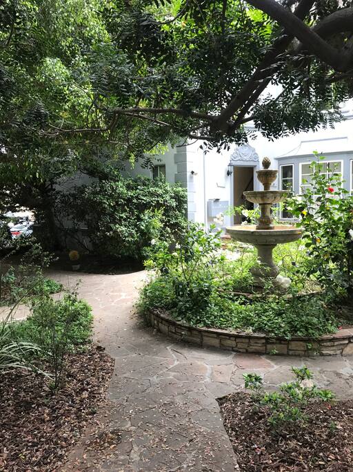 Building courtyard