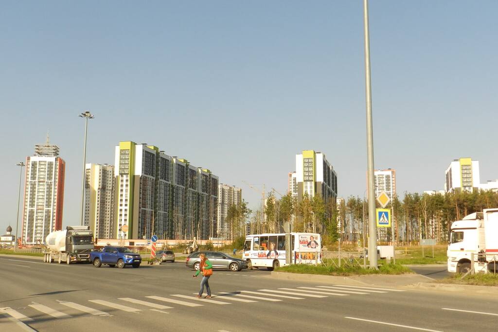 Вид с Парашутной улицы