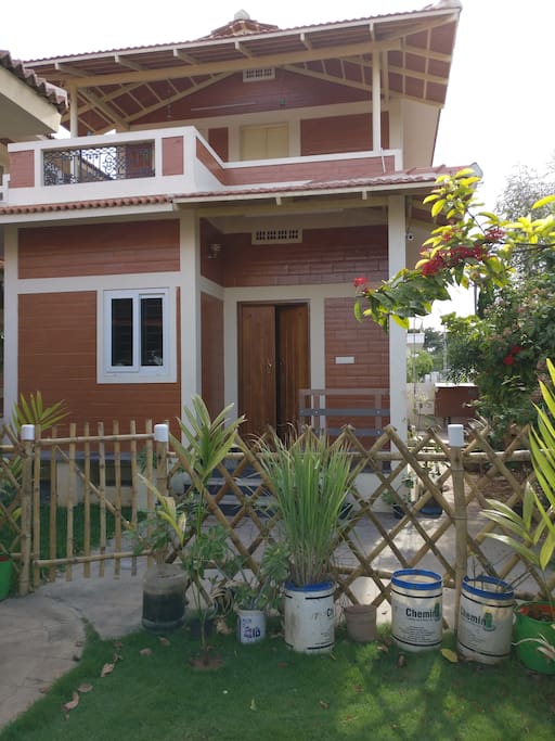 Guest house from inside the compound