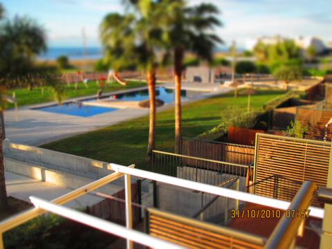 Amazing views to the beach
