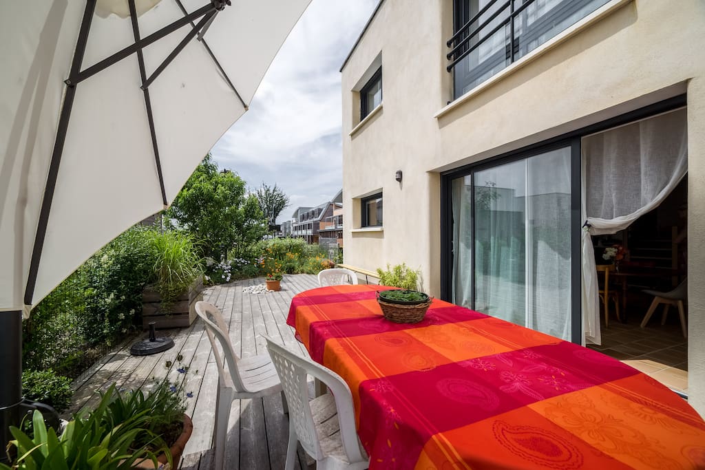 Terrasse au sud