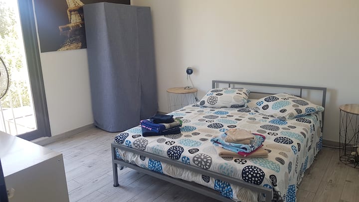 חדר שינה כפול.